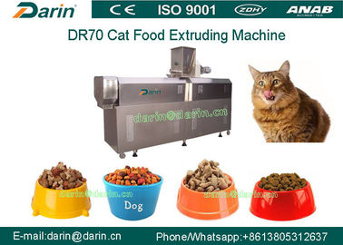 DR70 SUS304 다 기능 고양이 먹이 식사는 나사 공정 라인을 두배로 합니다