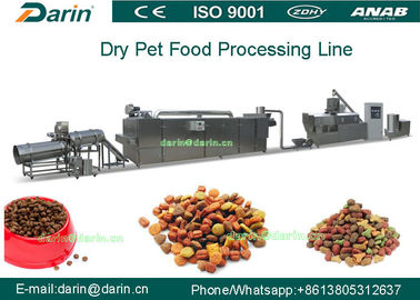고능률 세륨과 ISO9001를 가진 자동적인 펠릿 애완 동물 먹이 압출기 기계