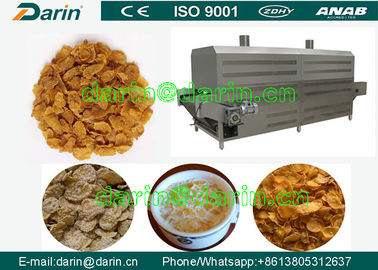 자동적인 식사 옥수수 칩 생산 라인/곡물 콘플레이크 가공 기계