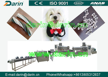 세륨 ISO9001는 애완 동물 먹이 공정 라인을 씹는 기계를 만드는 개밥을 증명했습니다