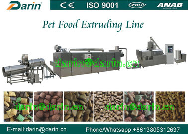 스테인리스 304 고양이 먹이 기계/건조한 애완 동물 식사 압출기 기계