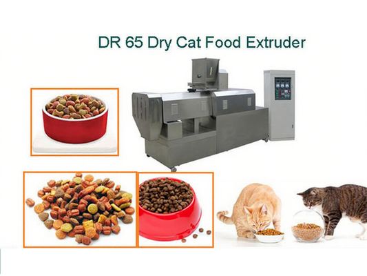 더 건강한 펠릿 개 식품 생산 라인 SUS304 떠있는 생선 먹이 extruder 기계 처리 공장