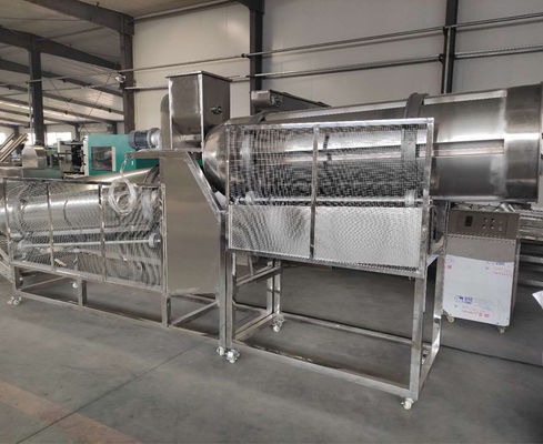 내뿜어진 옥수수 양파 링 분첩 식사 기계, 간식 압출기 기계