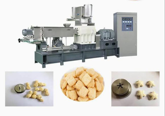 곡물 150kg/h, 240kg/h, 500kg/h를 위한 자동적인 밀 옥수수 밥 내뿜는 기계