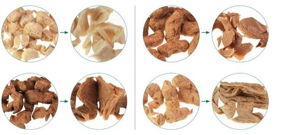 아침 시리얼 간장 압출기 기계 120kg/h, 500kg/h, 1ton/h