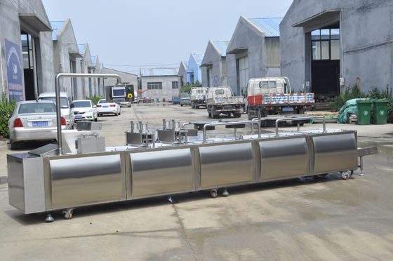 가득 차있는 자동적인 곡물 막대기/떡 기계 88kw 힘 1500kg 무게