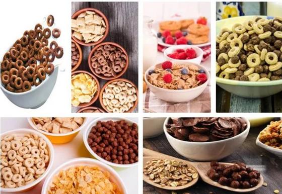 맛있은 다기능 좋은 성과 콘플레이크/아침 시리얼 공정 라인