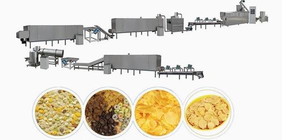 분첩 식사/콘플레이크/옥수수는 얇은 조각이 되어 기계, 콘플레이크 기계장치를 만드