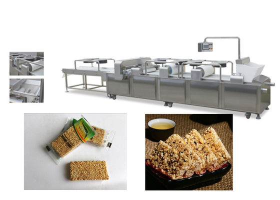 400-600kg/Hr 곡물 막대기 장비 Muesli 막대기 그라놀라바 절단기