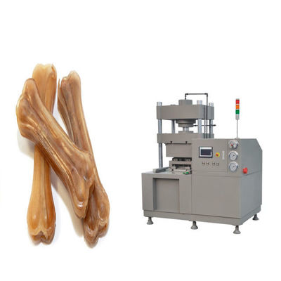 다기능 독일 모터 개 사료 제조기 기계 이중 스테이션 압착 생가죽 뼈