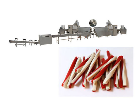 추잉 검 식사 밀어남 기계 애완 동물 마음에 드는 두 배 색깔 개 치료