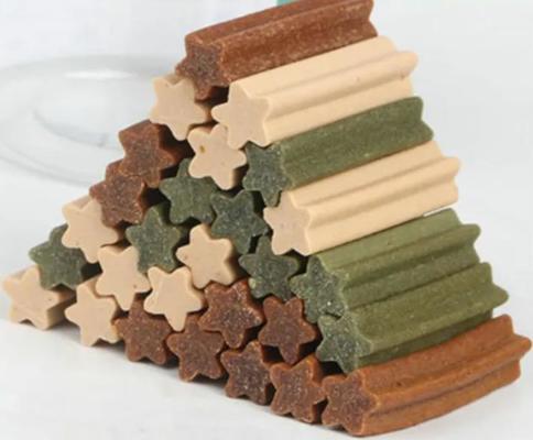 Ss 치과 치료 개밥 압출기 추잉 검 간식 생산 라인