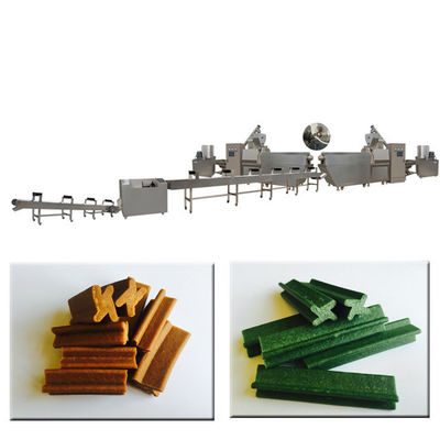 개 추잉 검 치료를 위한 자동적인 단일 나사 압출기 터치스크린