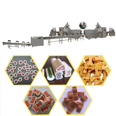 애완견 음식 기계장치를 씹어서, 애완 동물 치료를 위한 반 축축한 개밥 압출기를 뒤트십시오