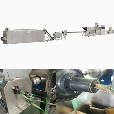 95kw 완전 스테인리스 스틸 트위스트 개 식품 처리 장비 애완 동물 추출 기계 SS304