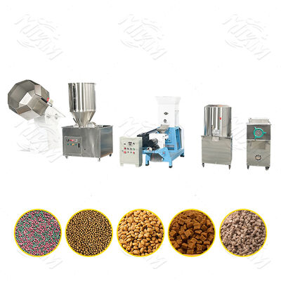 산업 500kg/h 애완동물 간식 식품 기계 생산 라인 쌍 나사 개 음식 찌개 생선 먹이 extruder 제조