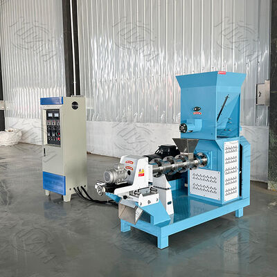 Floating Fish Feed Extruder Fish Food Making Machine Made in China Feed Pellet Processing Production Line