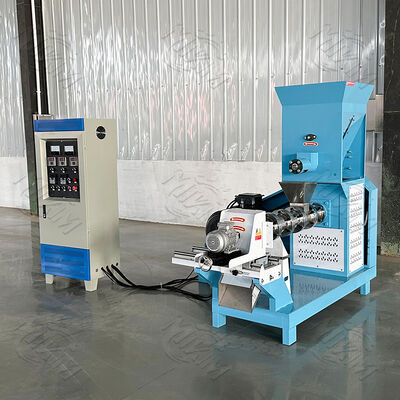 Floating Fish Feed Extruder Fish Food Making Machine Made in China Feed Pellet Processing Production Line