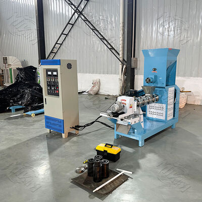 Floating Fish Feed Extruder Fish Food Making Machine Made in China Feed Pellet Processing Production Line
