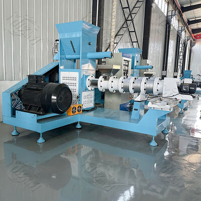 400Kg/H Fish Shrimp Feed Pellet Making Machine Dry Type Dog Floating Fish Feed Extruder Machine With Good Price