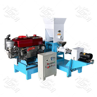 MIKIM Nigeria Diesel Engine Floating Fish Feed Pellet Extruder Machine Price for sale 