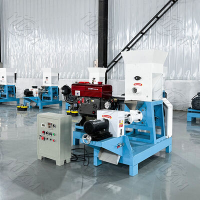 자동 200kg / Hr 플로이트 조류 사료 extruder 팔레트 생선 개 음식 기계를 만들어 물고기를 위해 나사 및 배럴