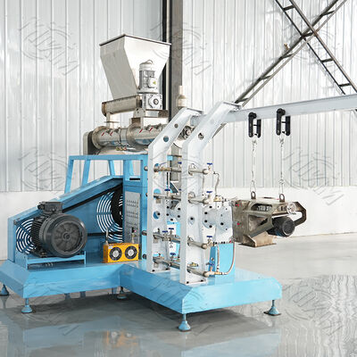 높은 용량 쌍 나사 빗 엑스트루더 기계 쌍 나사 빗 엑스트루더 / 플라팅 생선 사료 및 애완 동물 식품 생산을위한 확장기