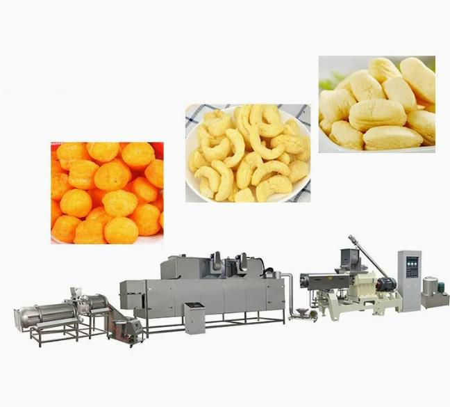 곡물 150kg/h, 240kg/h, 500kg/h를 위한 자동적인 밀 옥수수 밥 내뿜는 기계