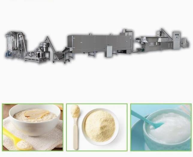 영양 곡물 밥 분말 음식 압출기 기계/생산 라인