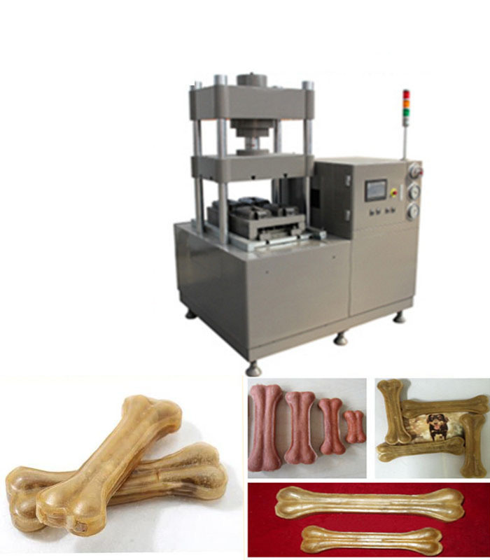 다양한 모양의 개 뼈 만드는 기계 9KW 다른 피부 원시 피부 애완 동물 치료 기계