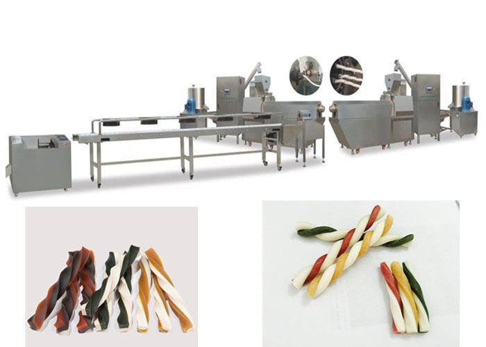 추잉 검 식사 밀어남 기계 애완 동물 마음에 드는 두 배 색깔 개 치료